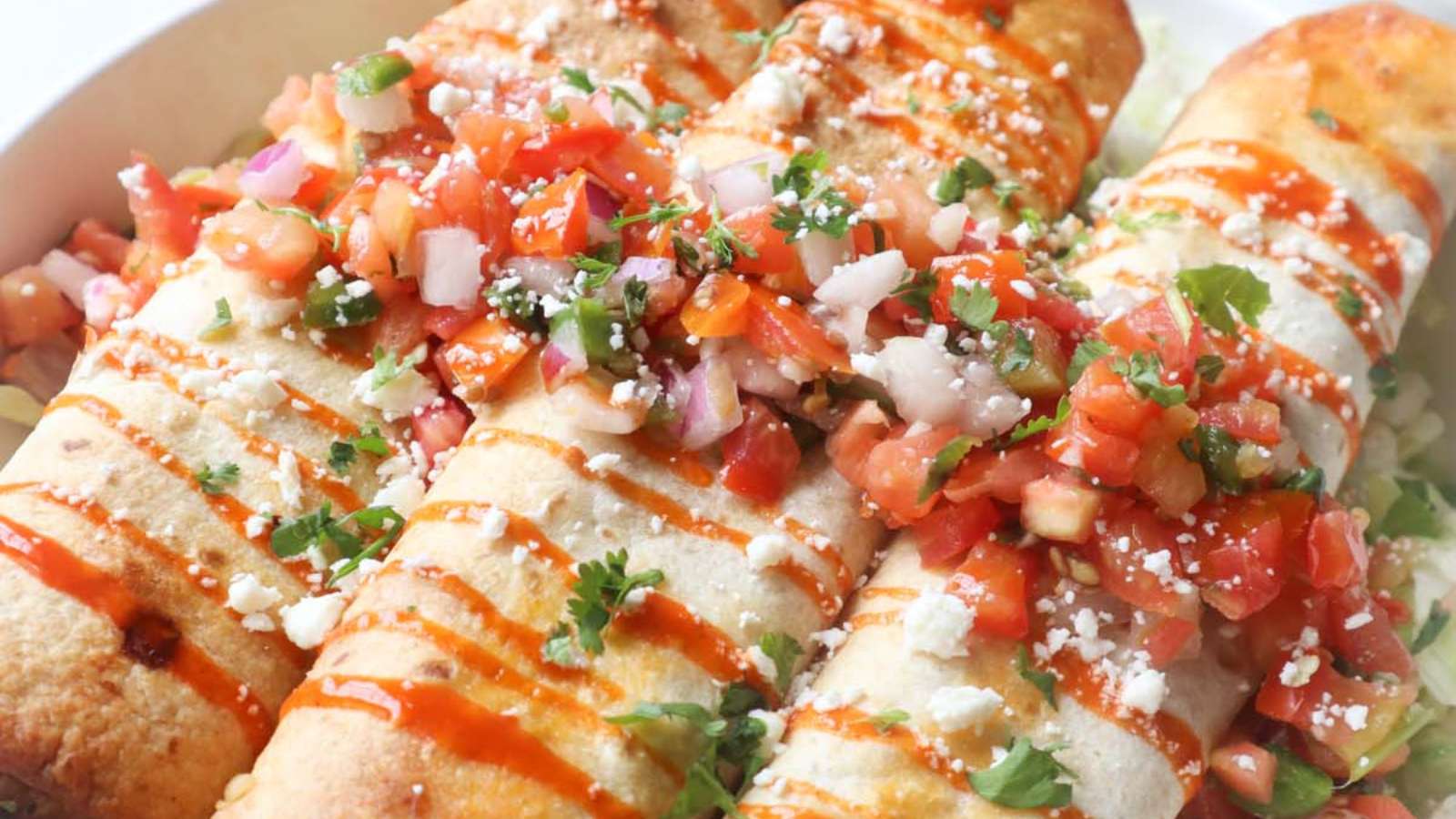 The Best Air Fryer Flautas recipe by Bless This Meal.