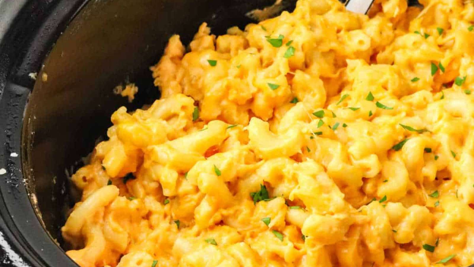 Crockpot Mac and Cheese recipe by Busy Day Dinners.