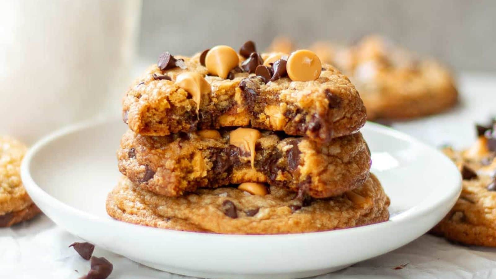 Butterscotch Chocolate Chip Cookies recipe by Chenée Today.