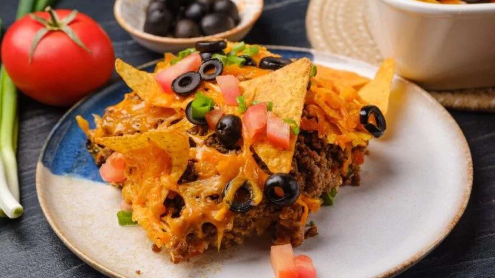 30-Minute Taco Casserole recipe by Chew Out Loud.