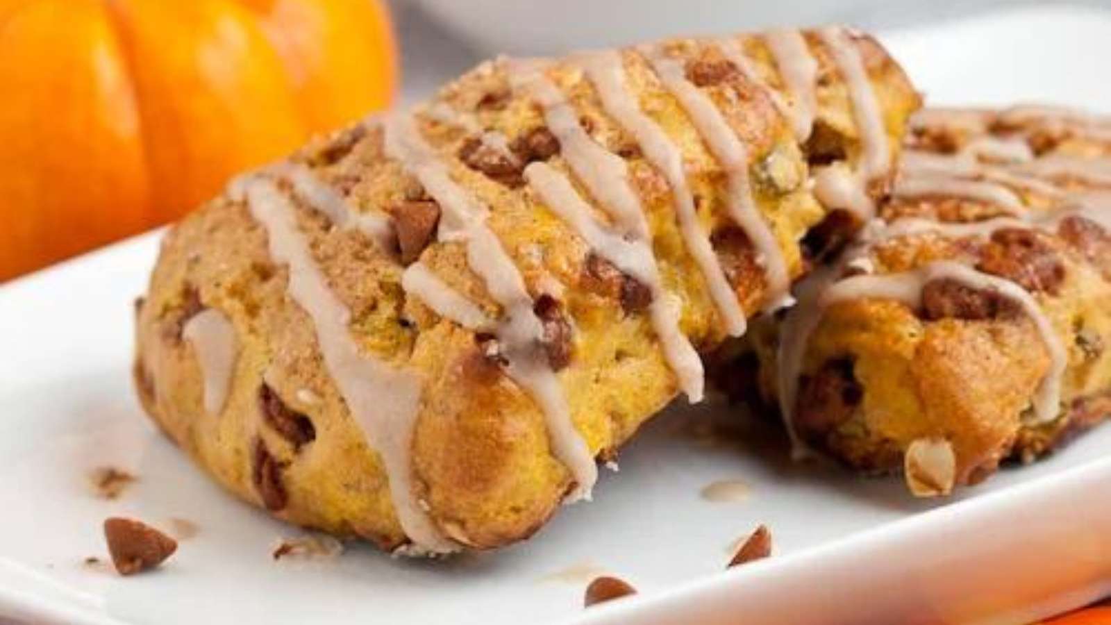 Pumpkin Scones (Super Moist) recipe by Chew Out Loud.