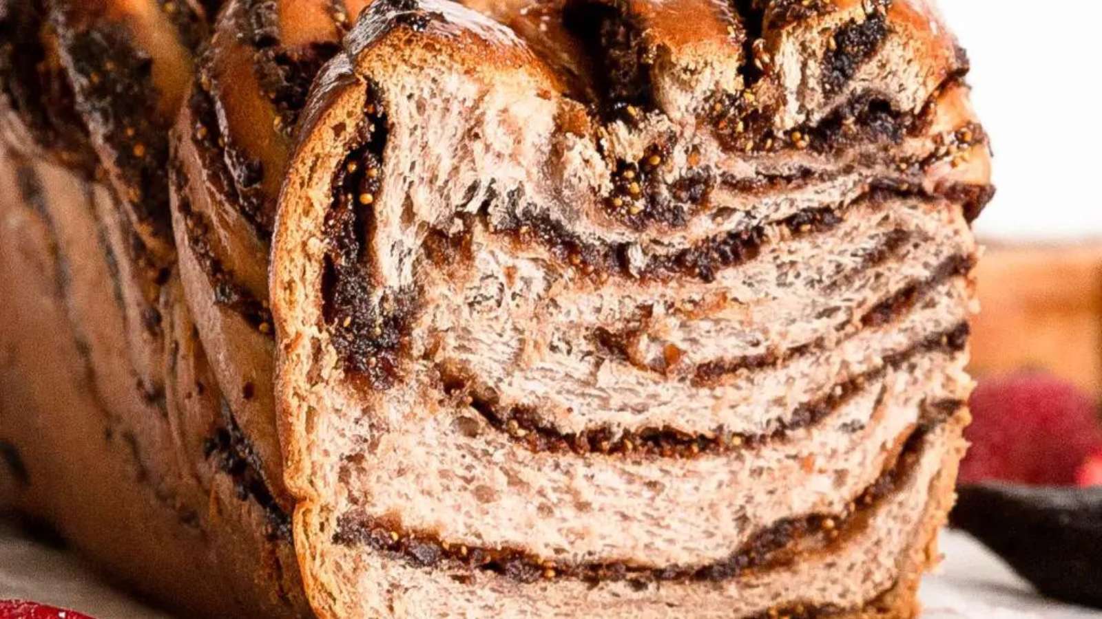 Strawberry Fig Babka recipe by Cinnamon Shtick.
