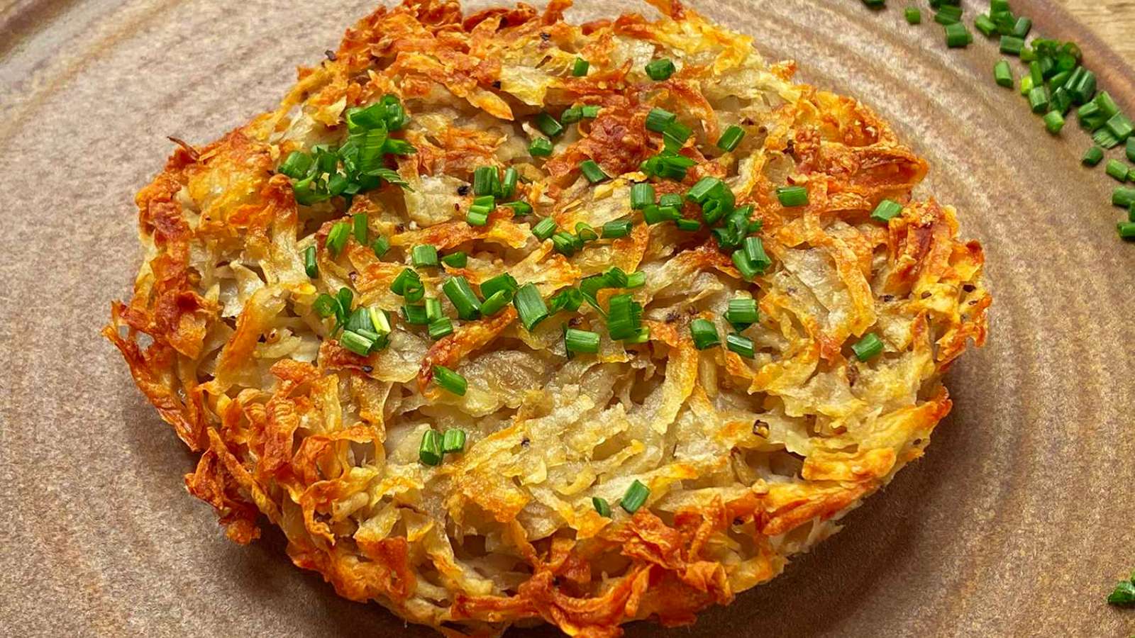 Air Fryer Potato Rosti recipe by Corrie Cooks.