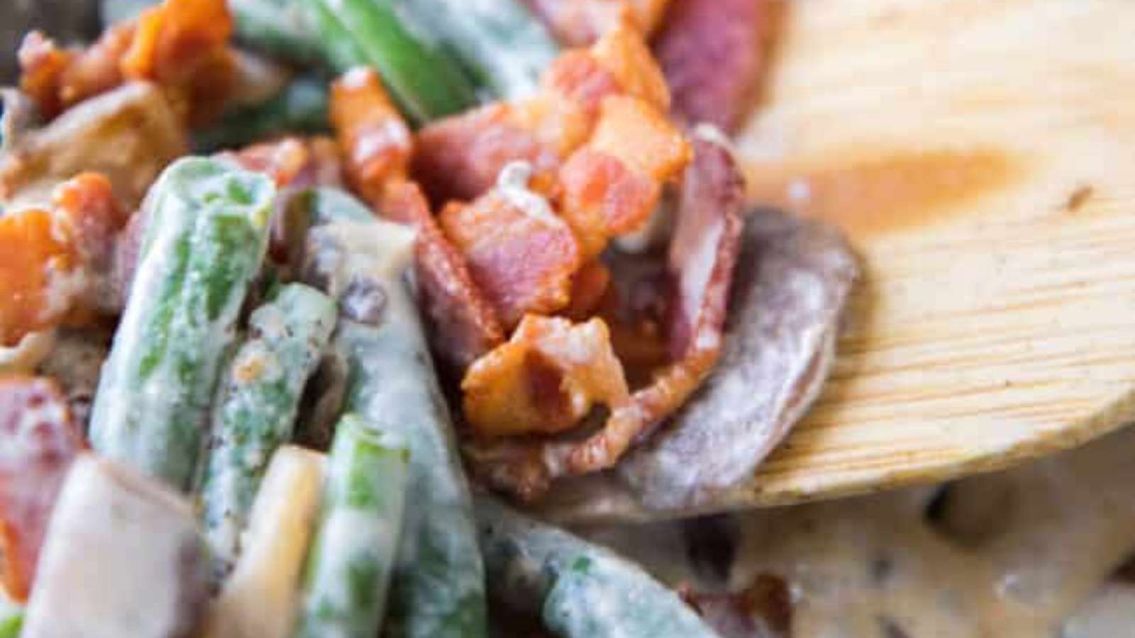 Green Bean Casserole With Bacon recipe by Erren’s Kitchen.