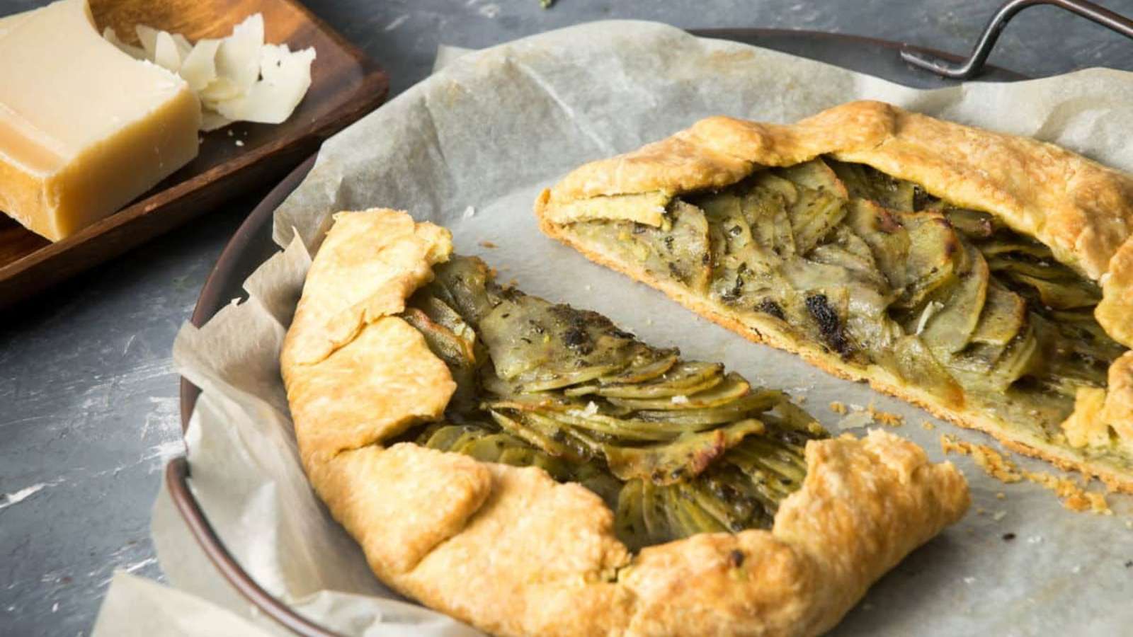 Savory Potato Galette recipe by In the Kitch.