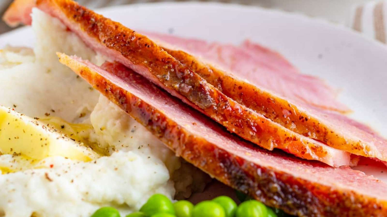 Baked Honey Mustard Ham recipe by Kitchen Divas.