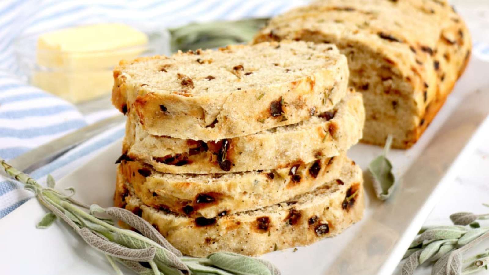Sweet Onion Sage Bread recipe by Kitchen Divas.