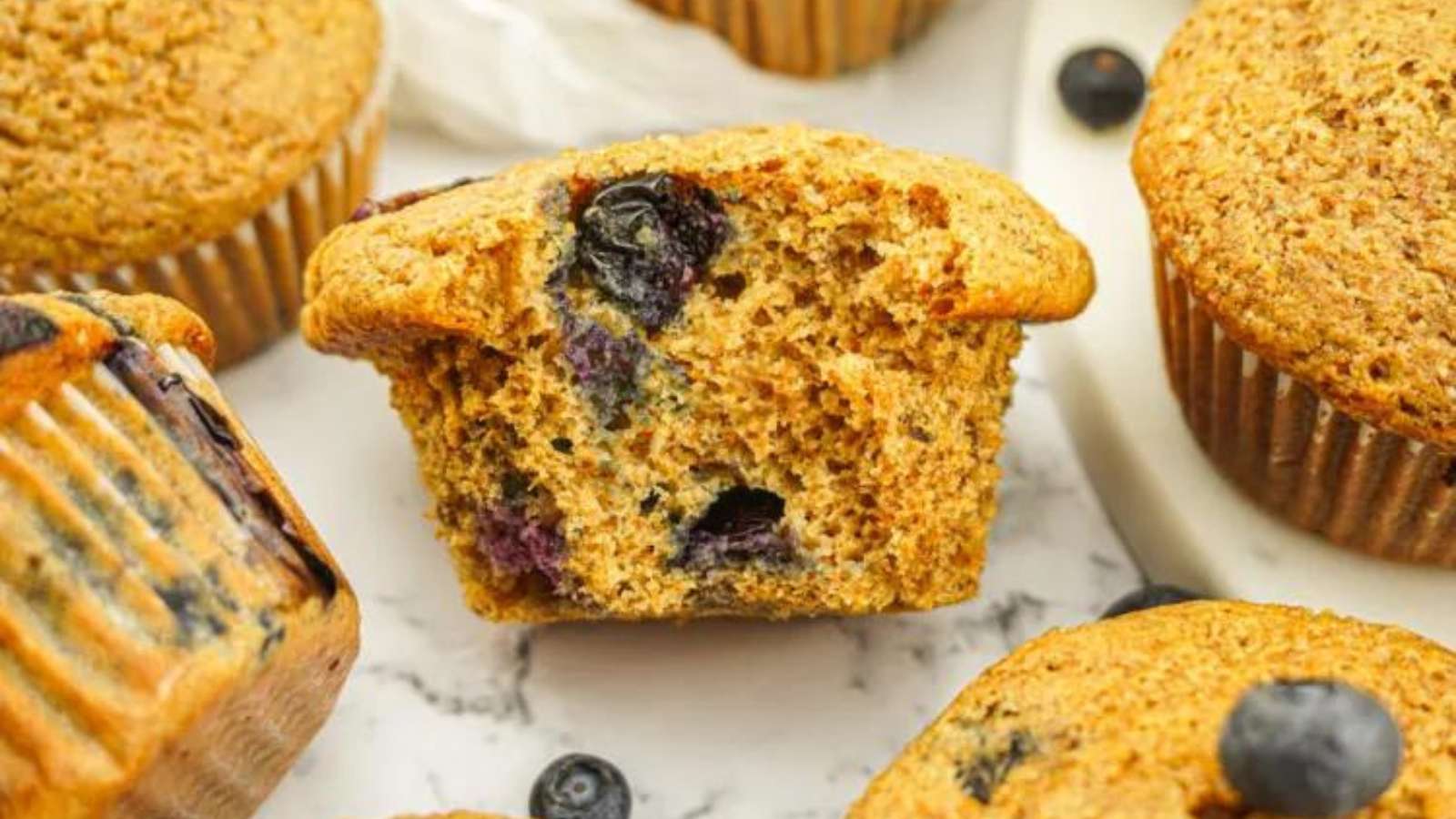Blueberry Flax Muffins recipe by Liv’s Little Muffins.