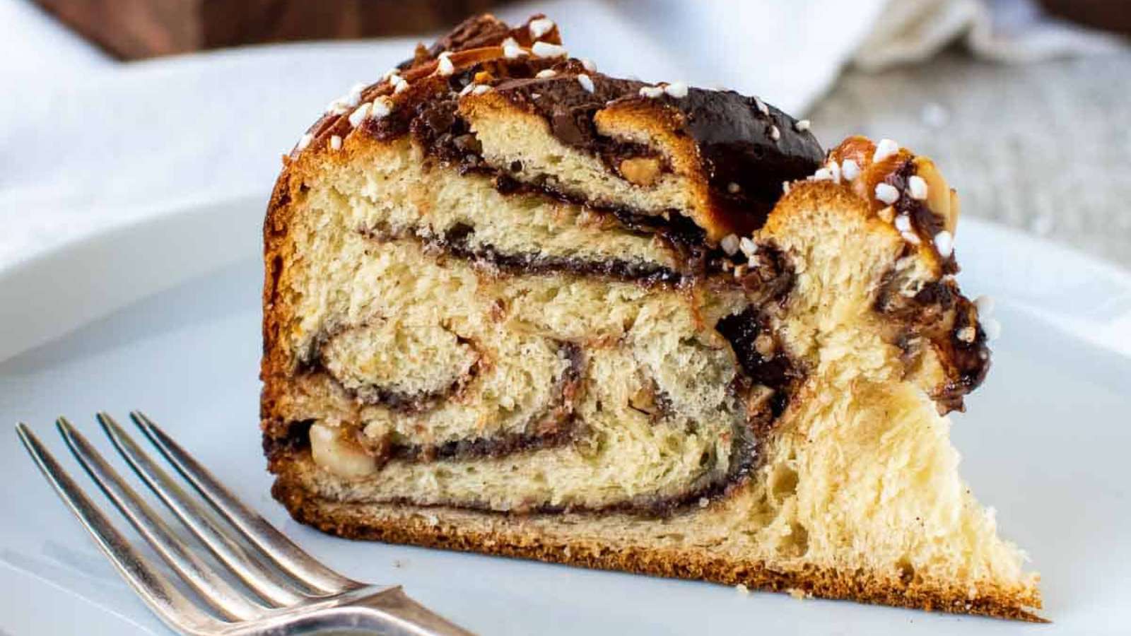 Braided Nutella Bread recipe by Marcellina In Cucina.