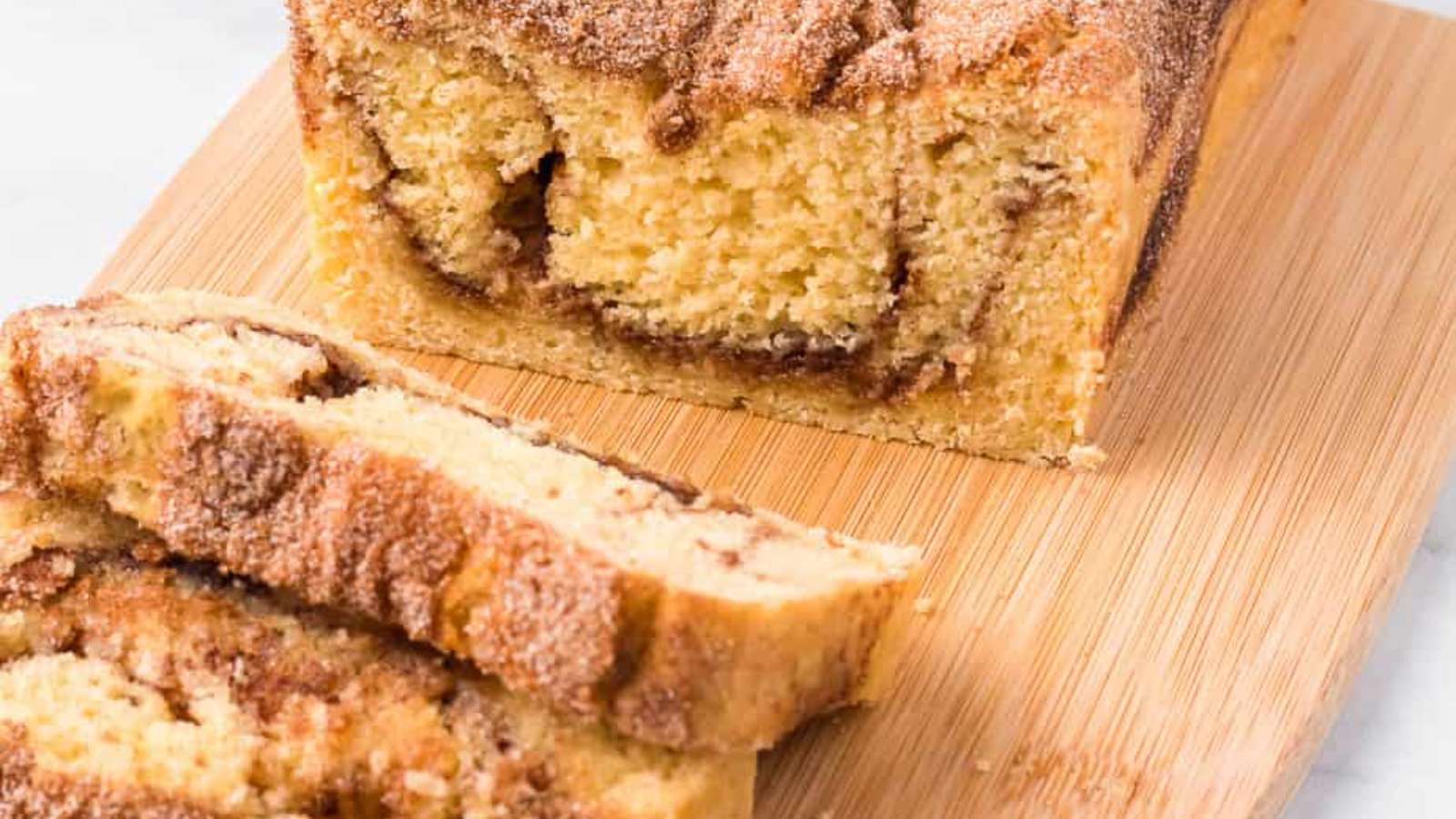 Snickerdoodle Bread recipe by On My Kids Plate.