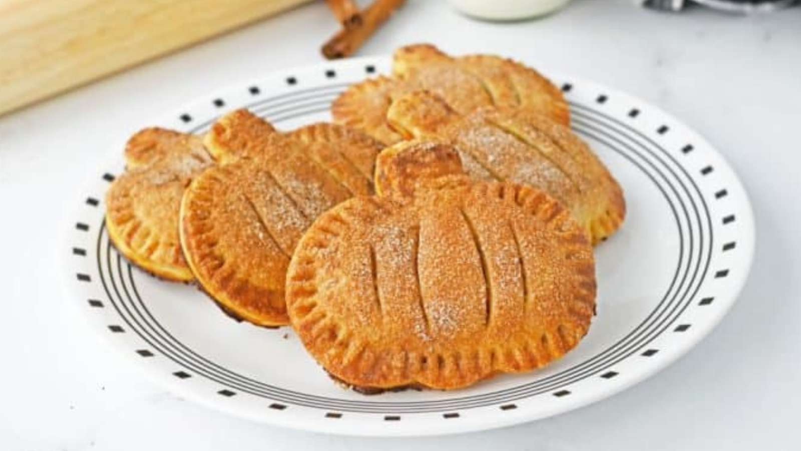 Pumpkin Hand Pies recipe by Organized Island.