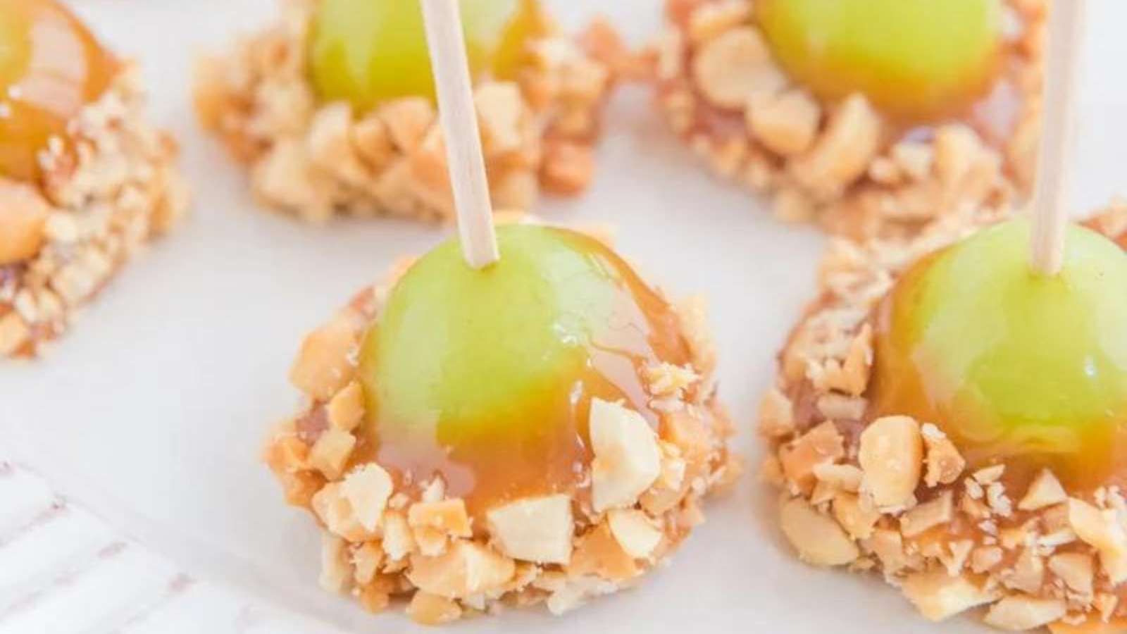 Caramel Apple Grapes recipe by Princess Pinky Girl.