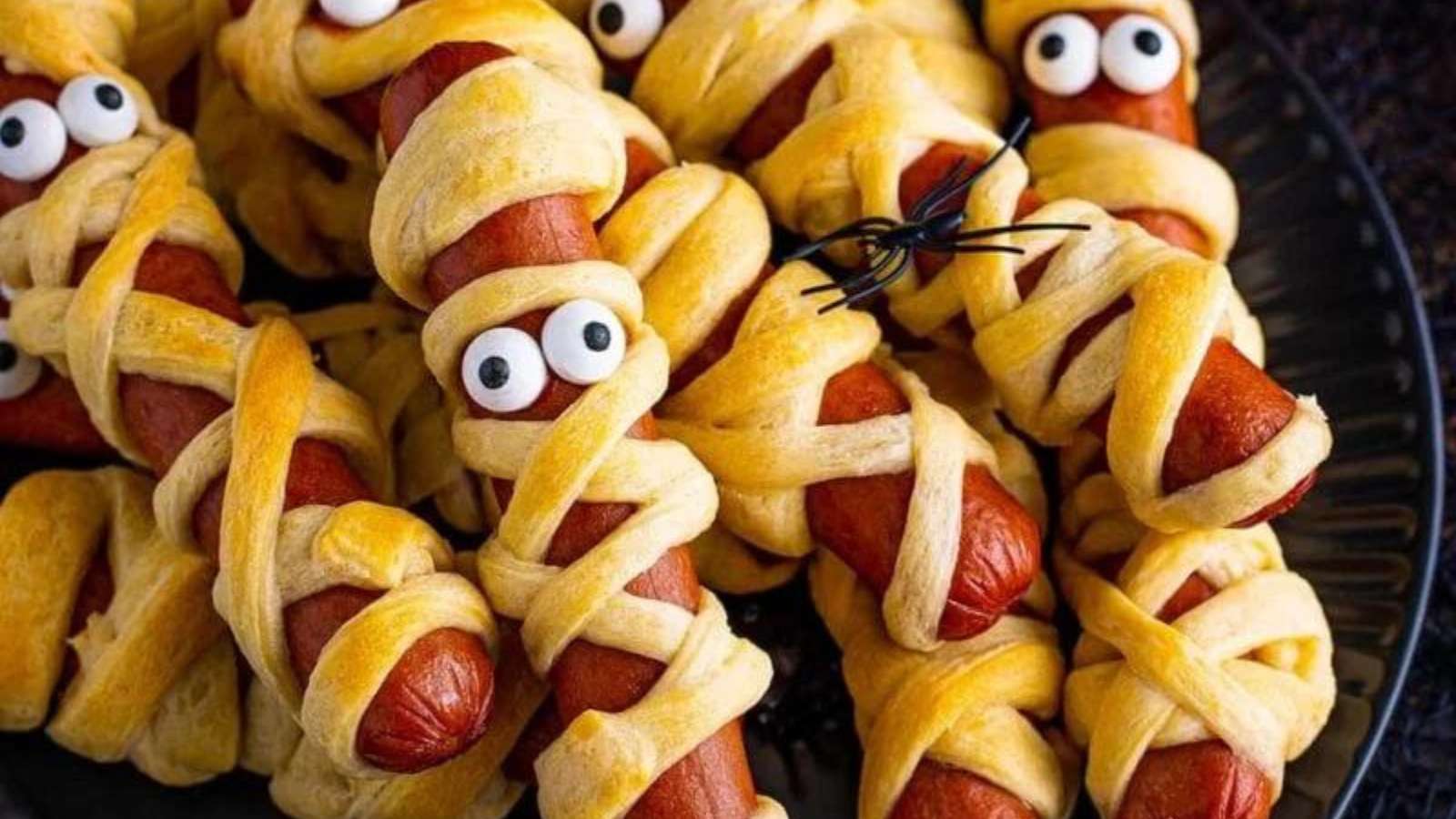 Mummy Hot Dogs recipe by Princess Pinky Girl.