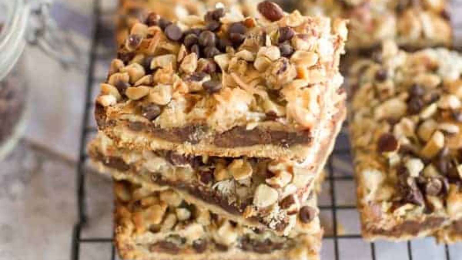 Easy Seven Layer Bars recipe by Seasonal Cravings.