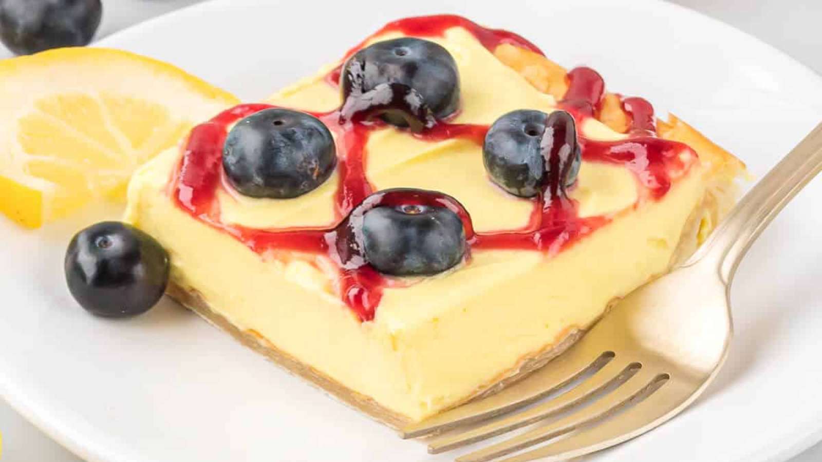Blueberry Lemon Tart recipe by Simply Stacie.