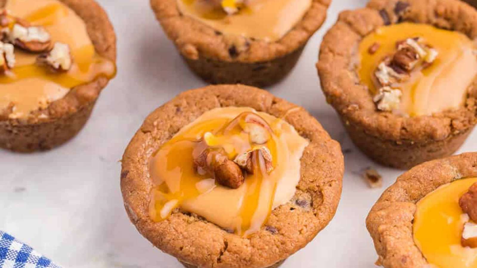 Easy Caramel Cookie Cups recipe by Simply Stacie.