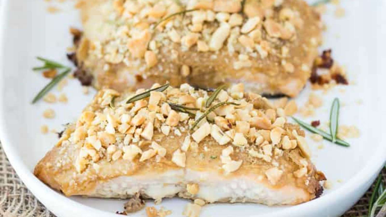 Peanuts Salmon Steak recipe by Simply Stacie.