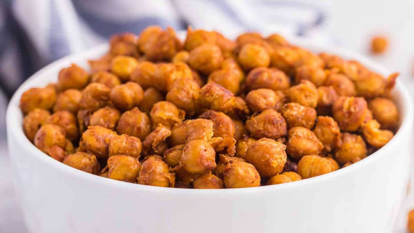 Taco Roasted Chickpeas recipe by Simply Stacie.