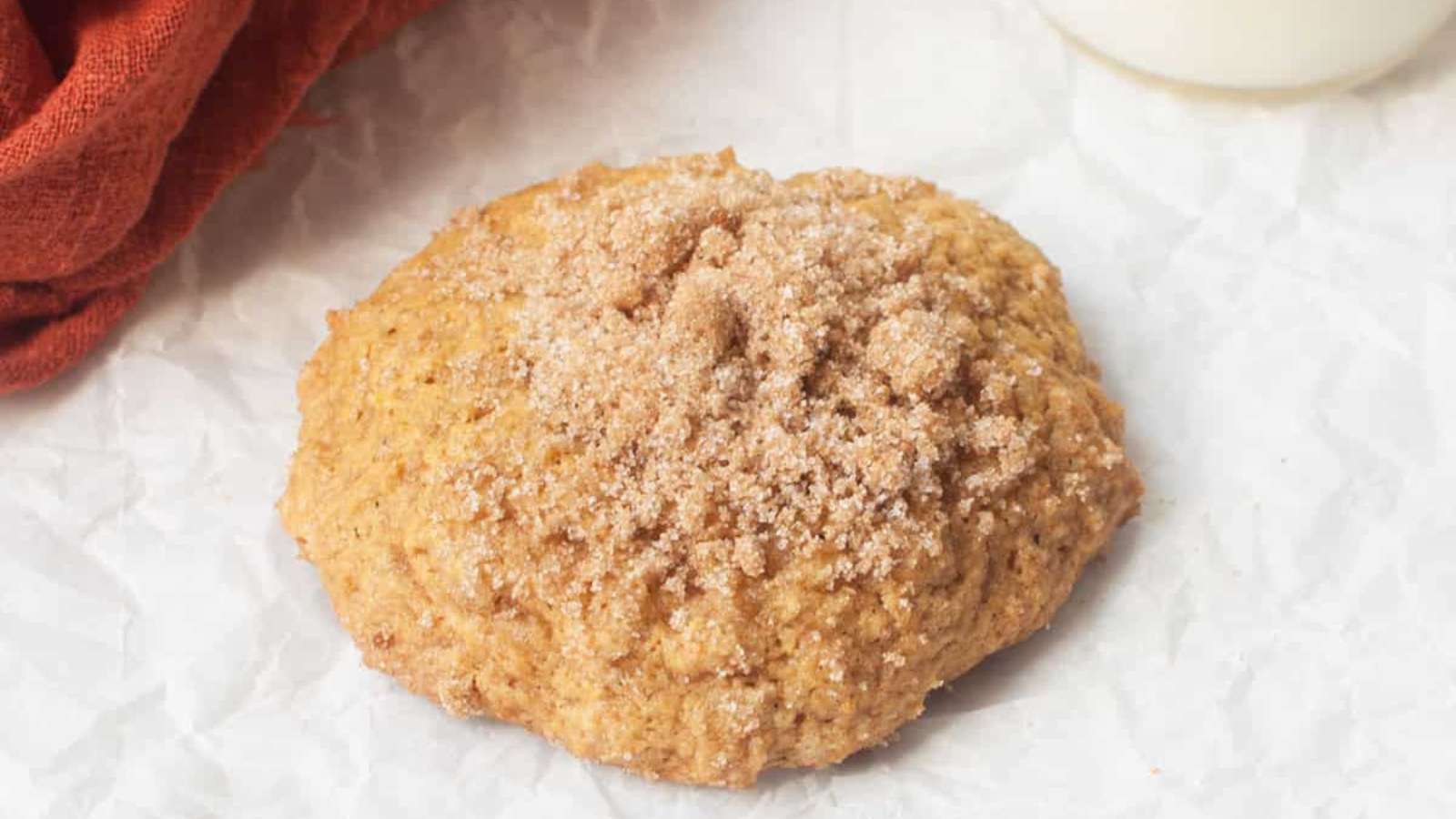 Pumpkin Muffin Cookies recipe by Two Pink Peonies.