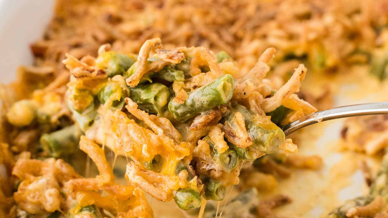 Green Bean Casserole recipe by Cheerful Cook.