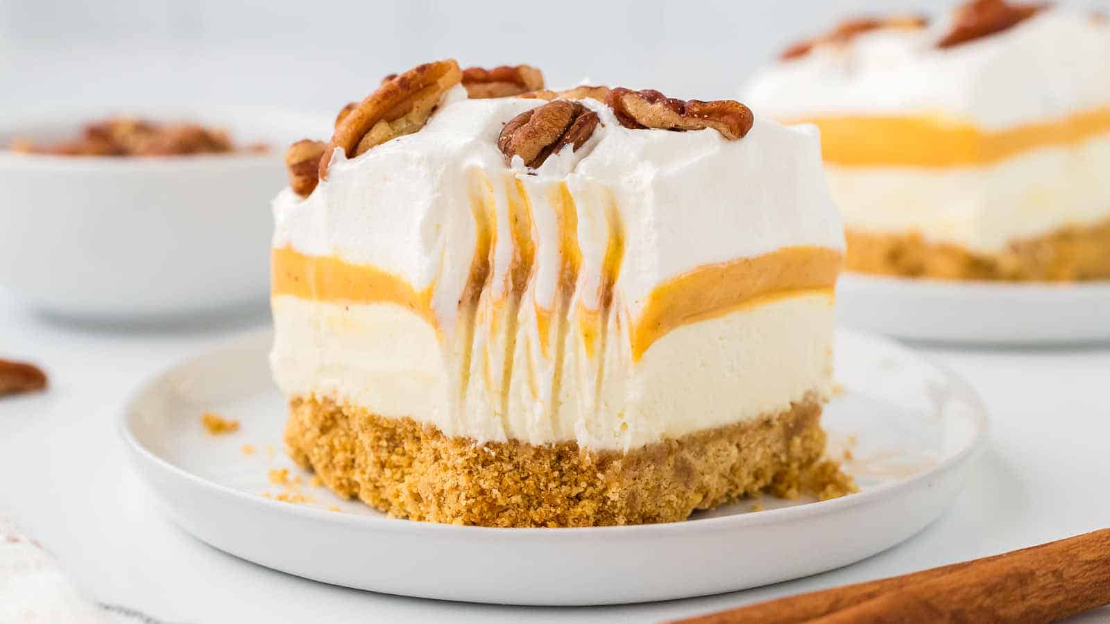 No-Bake Pumpkin Delight recipe by Cheerful Cook.