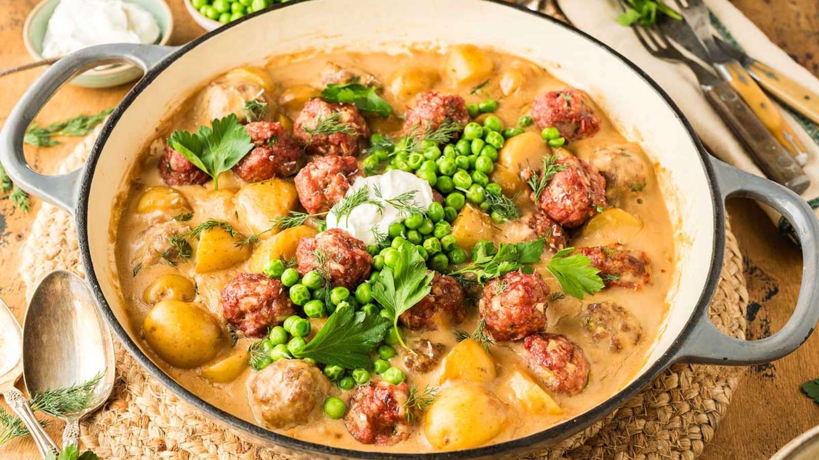 Creamy Meatball Stew recipe by xoxoBella.