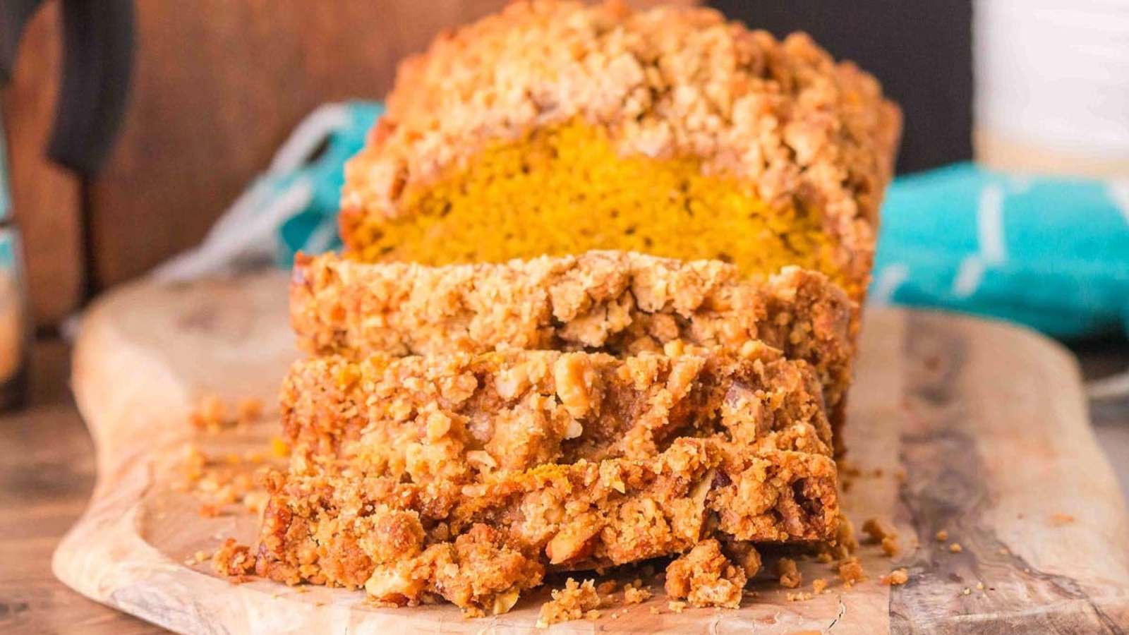 Pumpkin Crunch Bread recipe by xoxoBella.