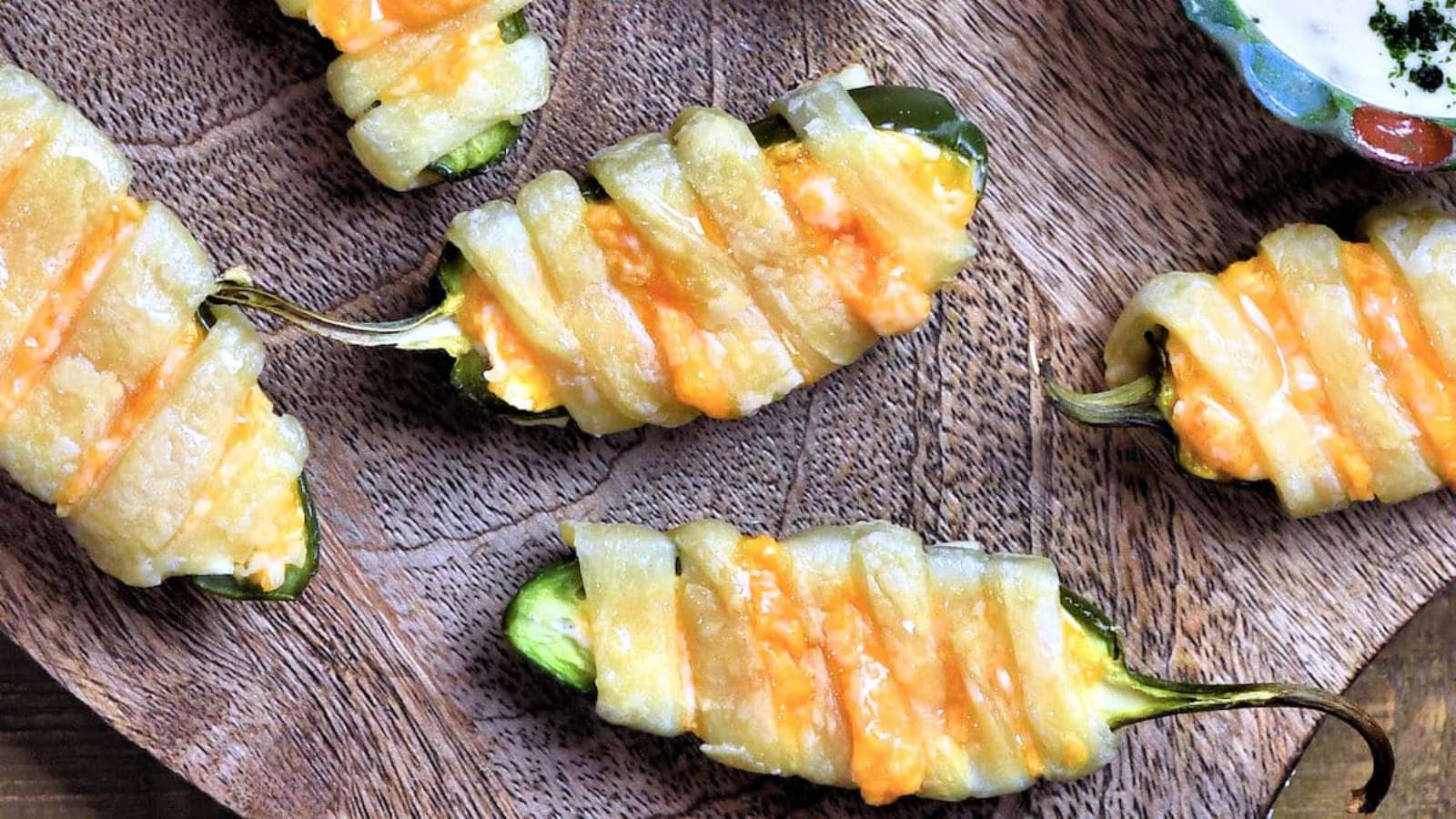 Puff Pastry Jalapeno Poppers recipe by 24Bite.