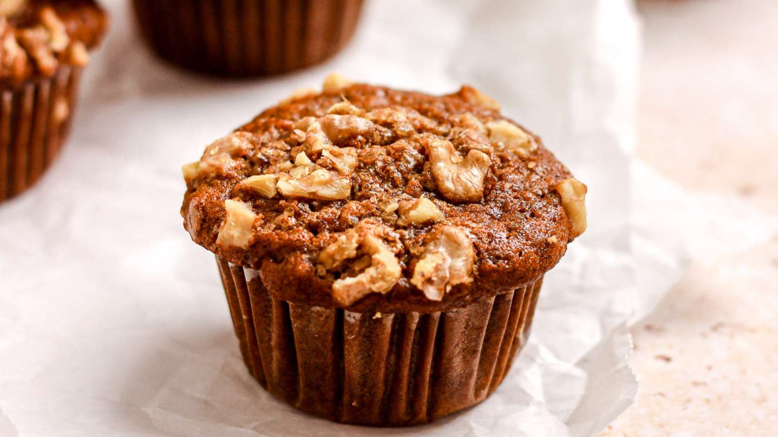 Banana Nut Muffins recipe by Baked Abundance.