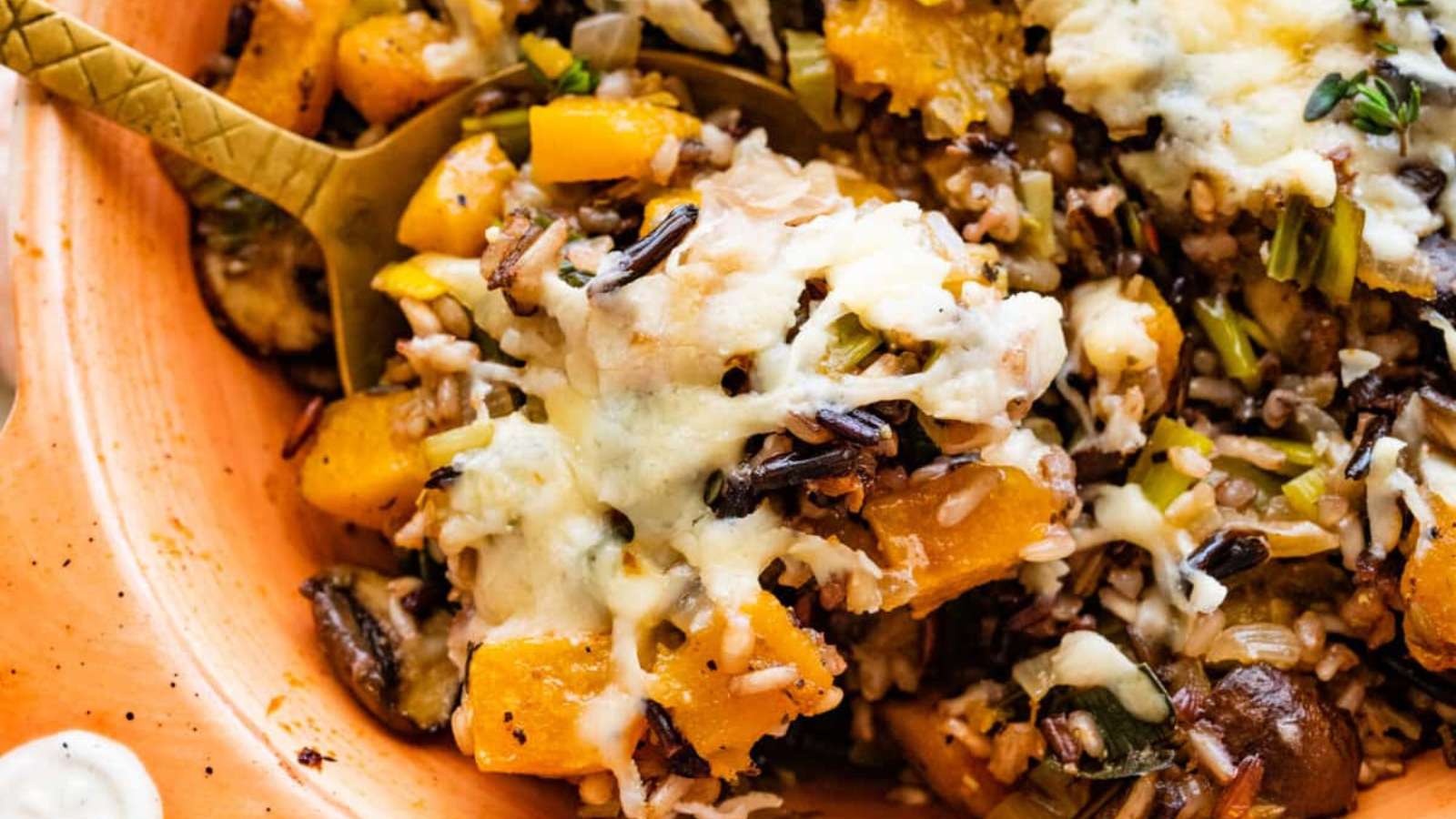 Butternut Squash Casserole recipe by Cucina By Elena.