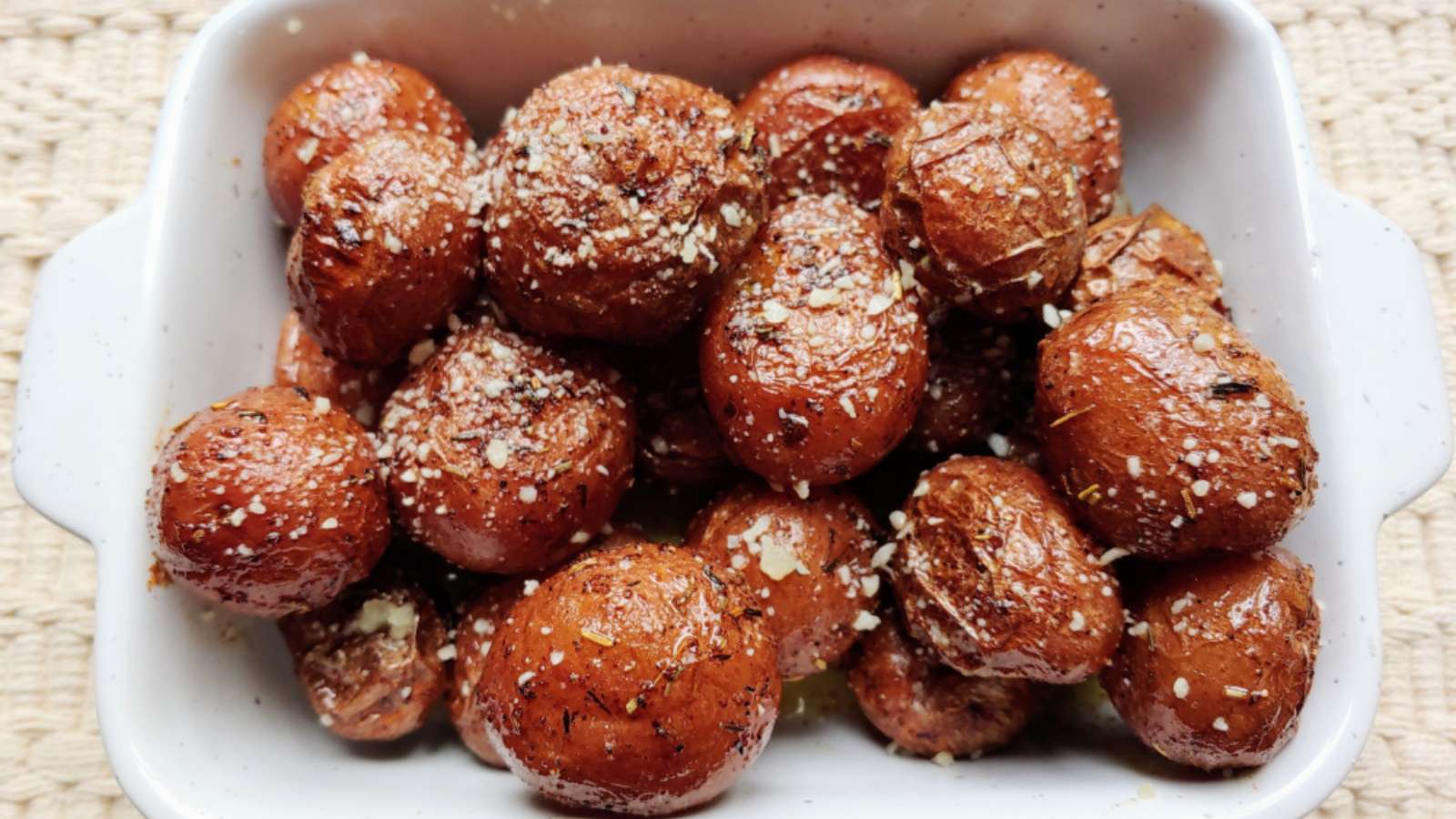 Slow Cooker Herbed Baby Potatoes recipe by Flavorful Eats.