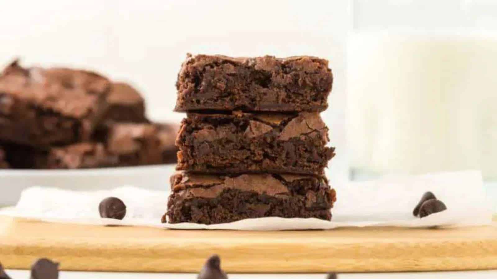 Chocolate Syrup Brownies recipe by JCP Eats.