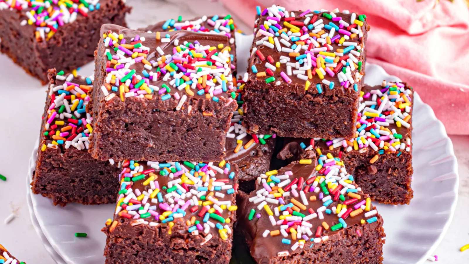 Brownies With Sprinkles recipe by Kitchen Divas.