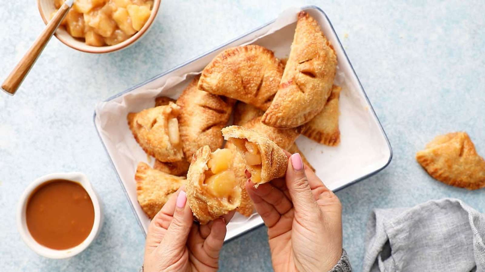 Apple Hand Pies recipe by Kitchen at Hoskins.