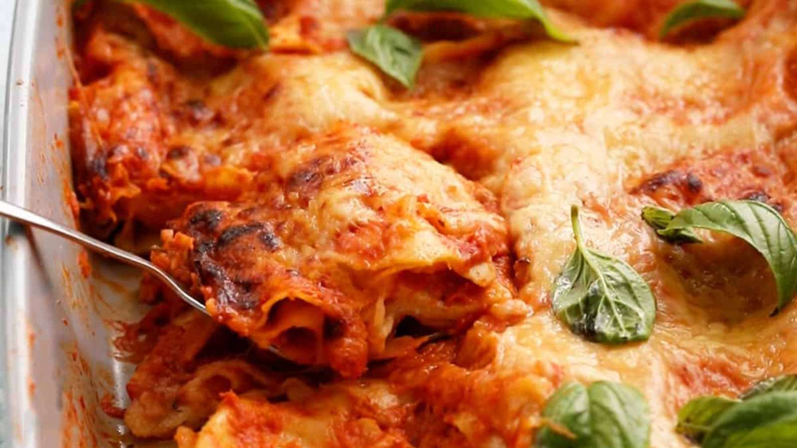 Cheesy Baked Ravioli recipe by Kitchen at Hoskins.
