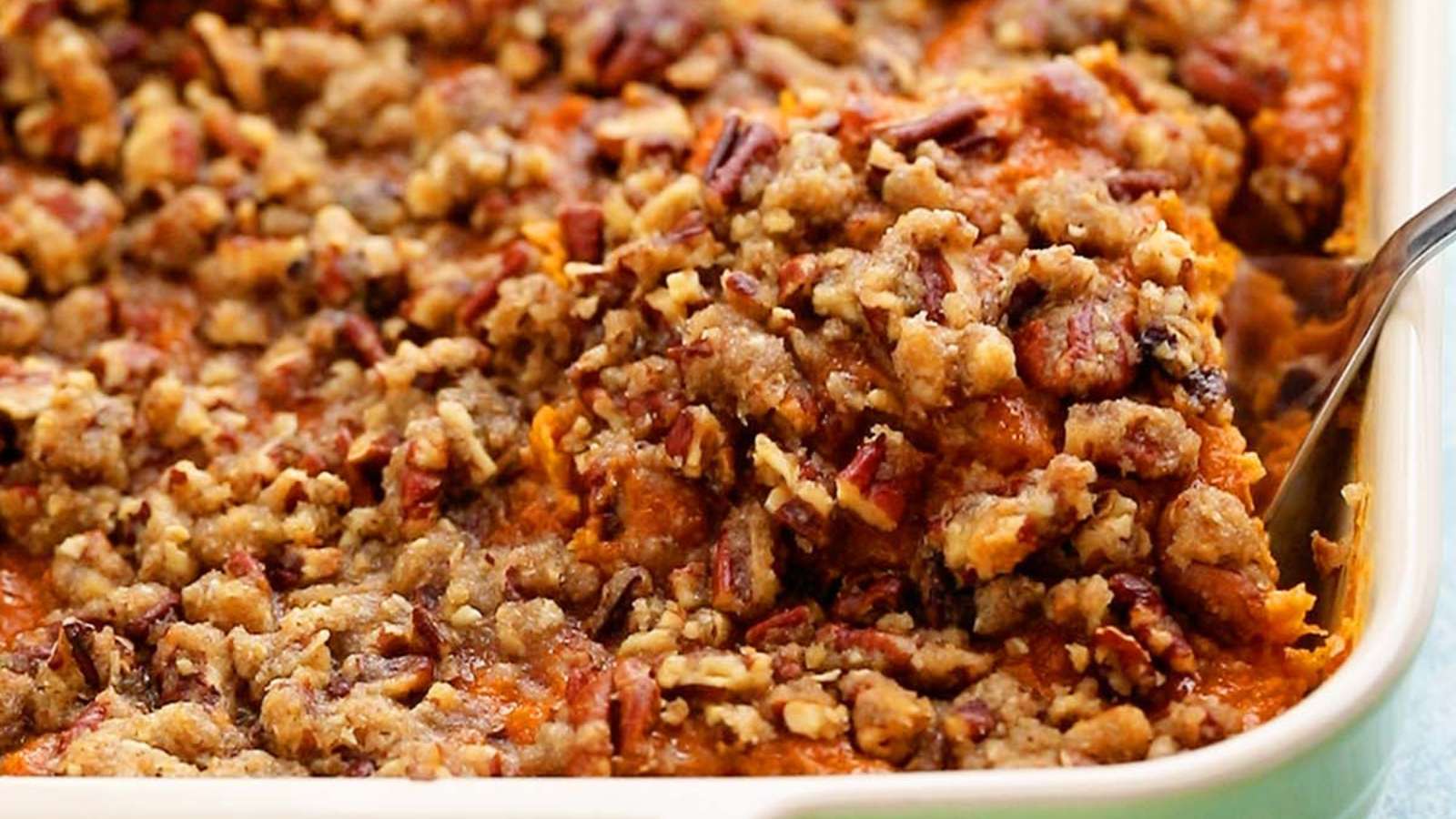 Sweet Potato Souffle recipe by Kitchen at Hoskins.
