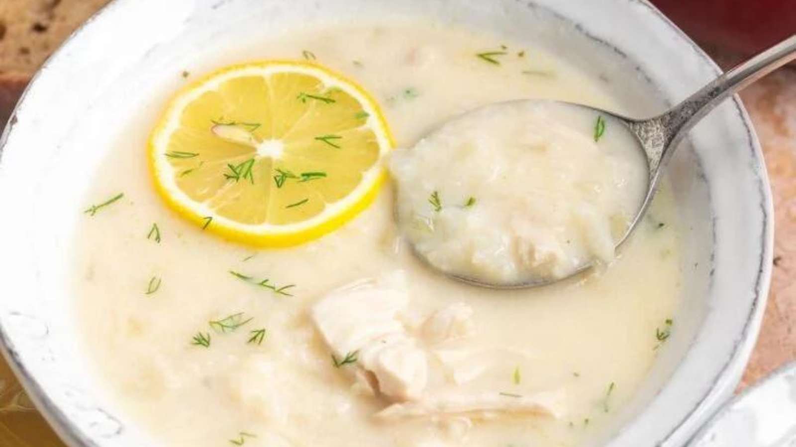 Avgolemono Soup recipe by Little Sunny Kitchen.