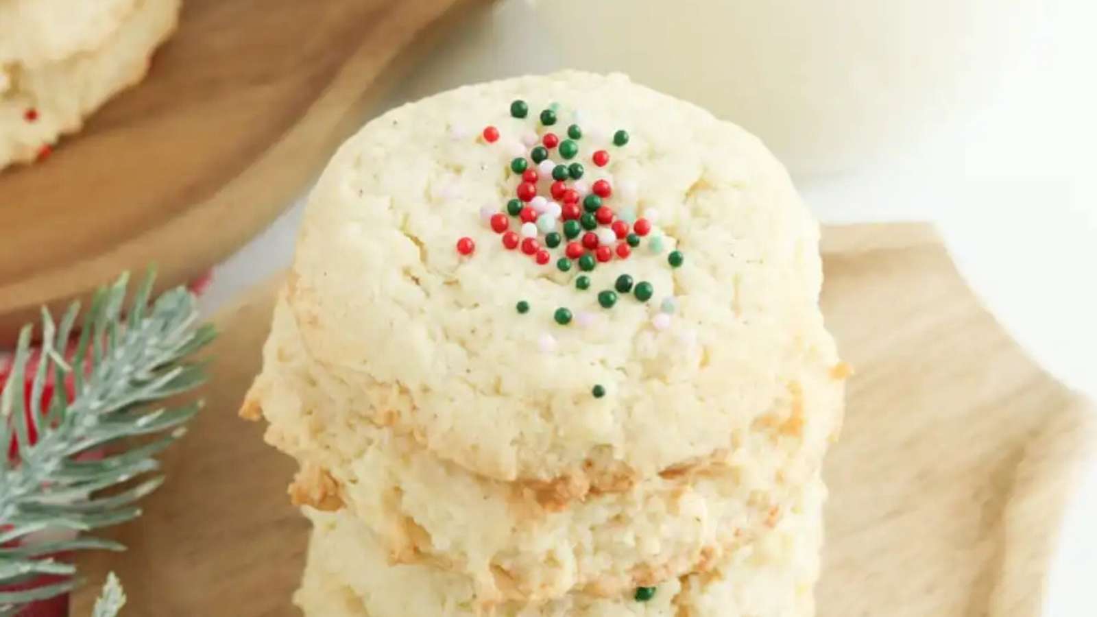 Cream Cheese Sugar Cookies recipe by Maria’s Mixing Bowl.