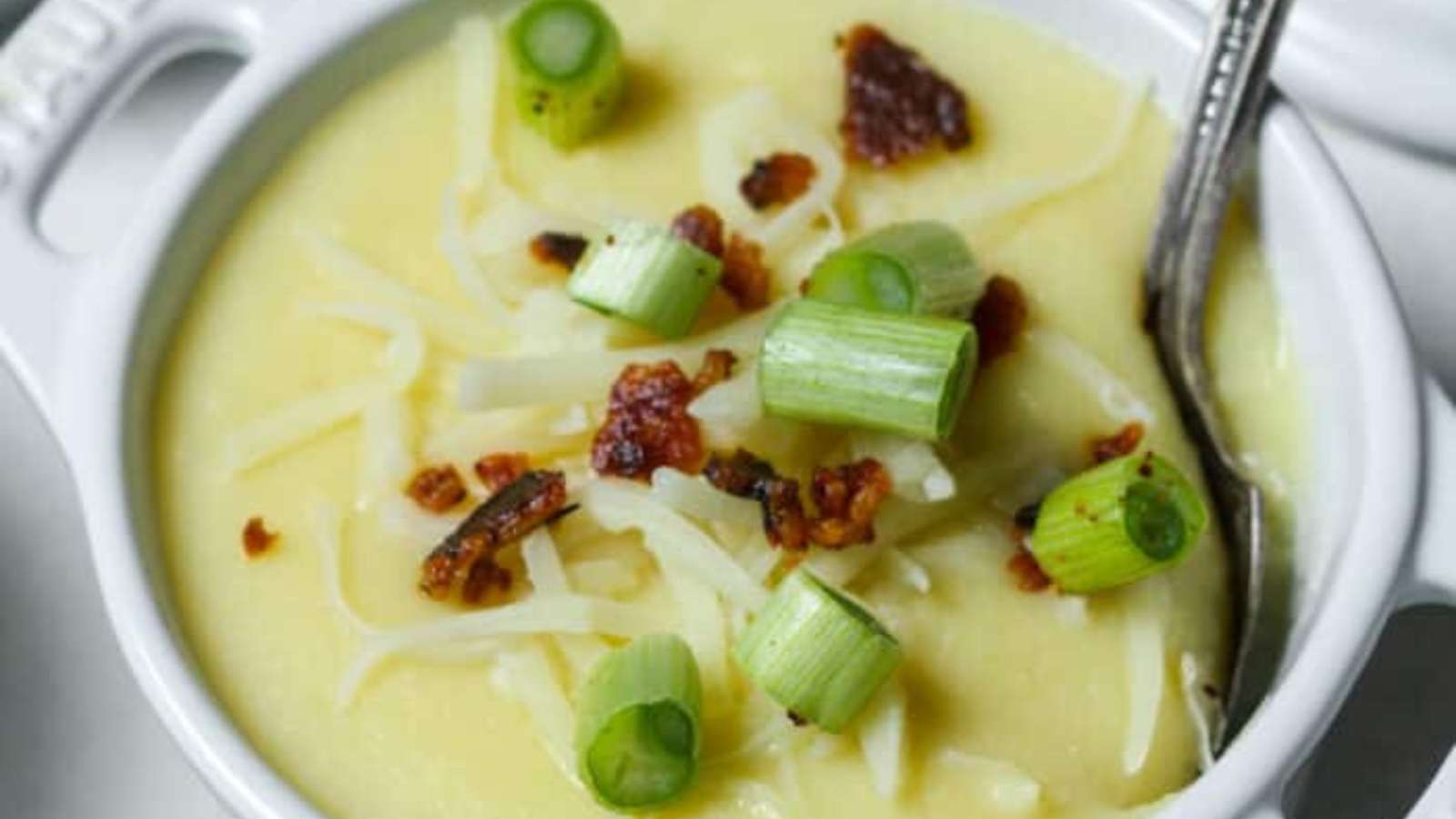 4 Ingredient Potato Soup recipe by Organically Addison.
