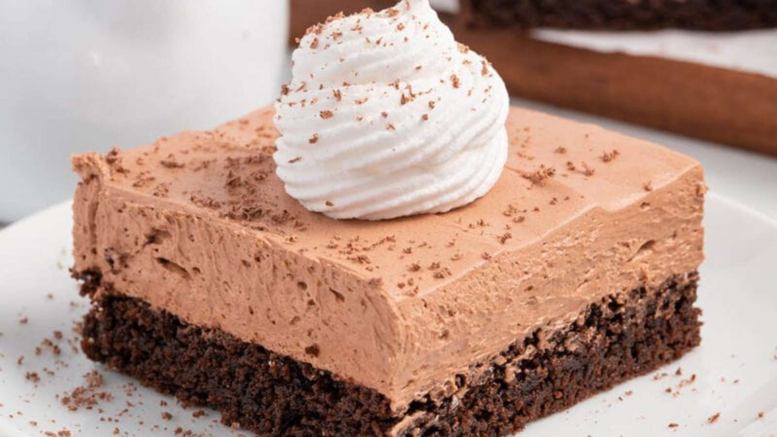 French Silk Brownies recipe by Princess Pinky Girl.