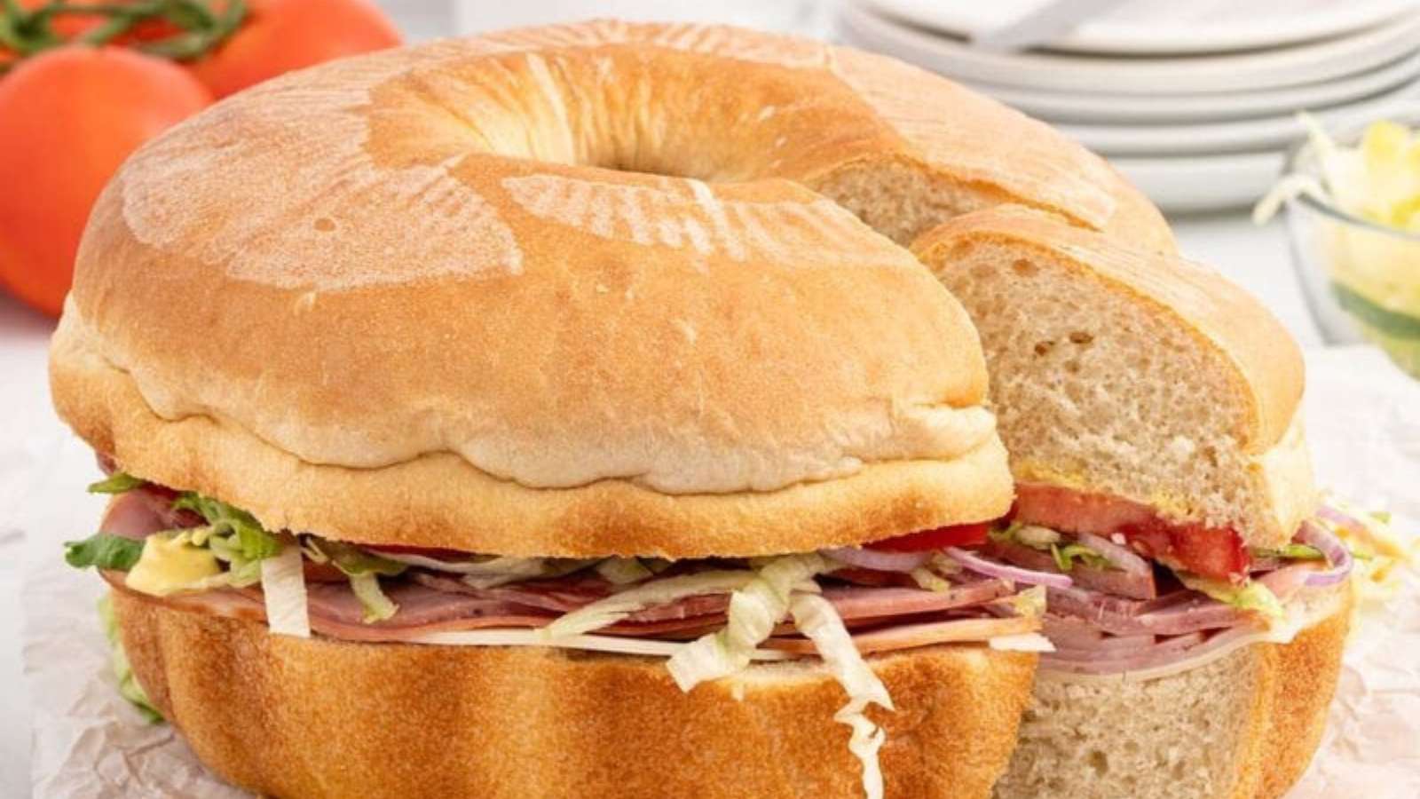 Giant Party Sub (Bundtwich) recipe by Princess Pinky Girl.