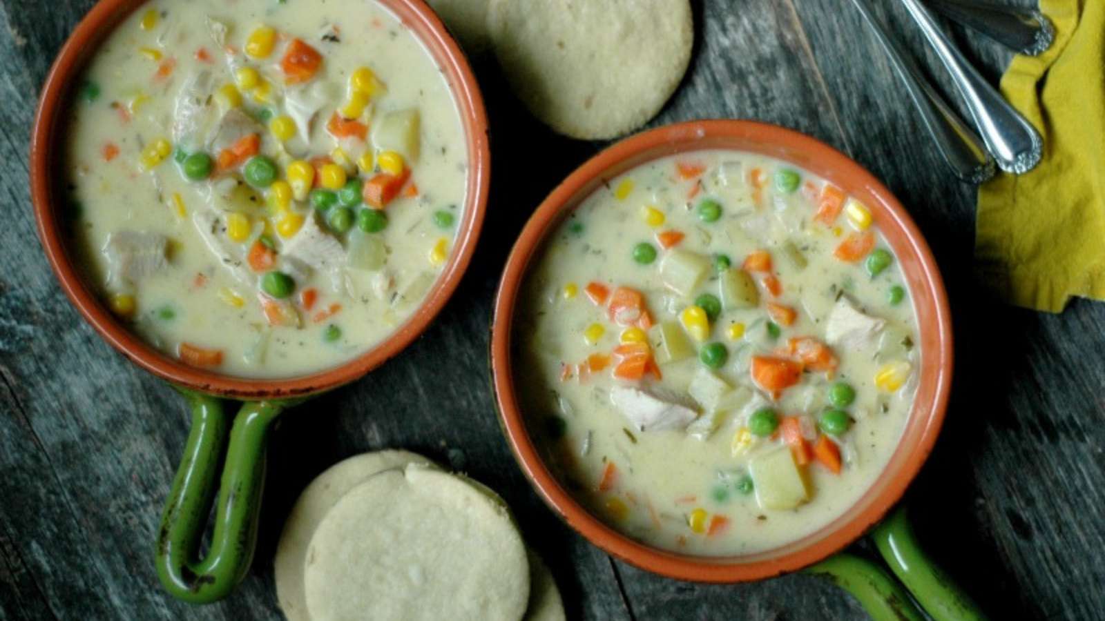Pot Pie Soup recipe by Raising Generation Nourished.