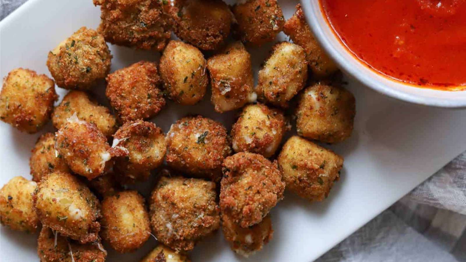 Fried Mozzarella Cheese Balls recipe by Simply Made Eats.