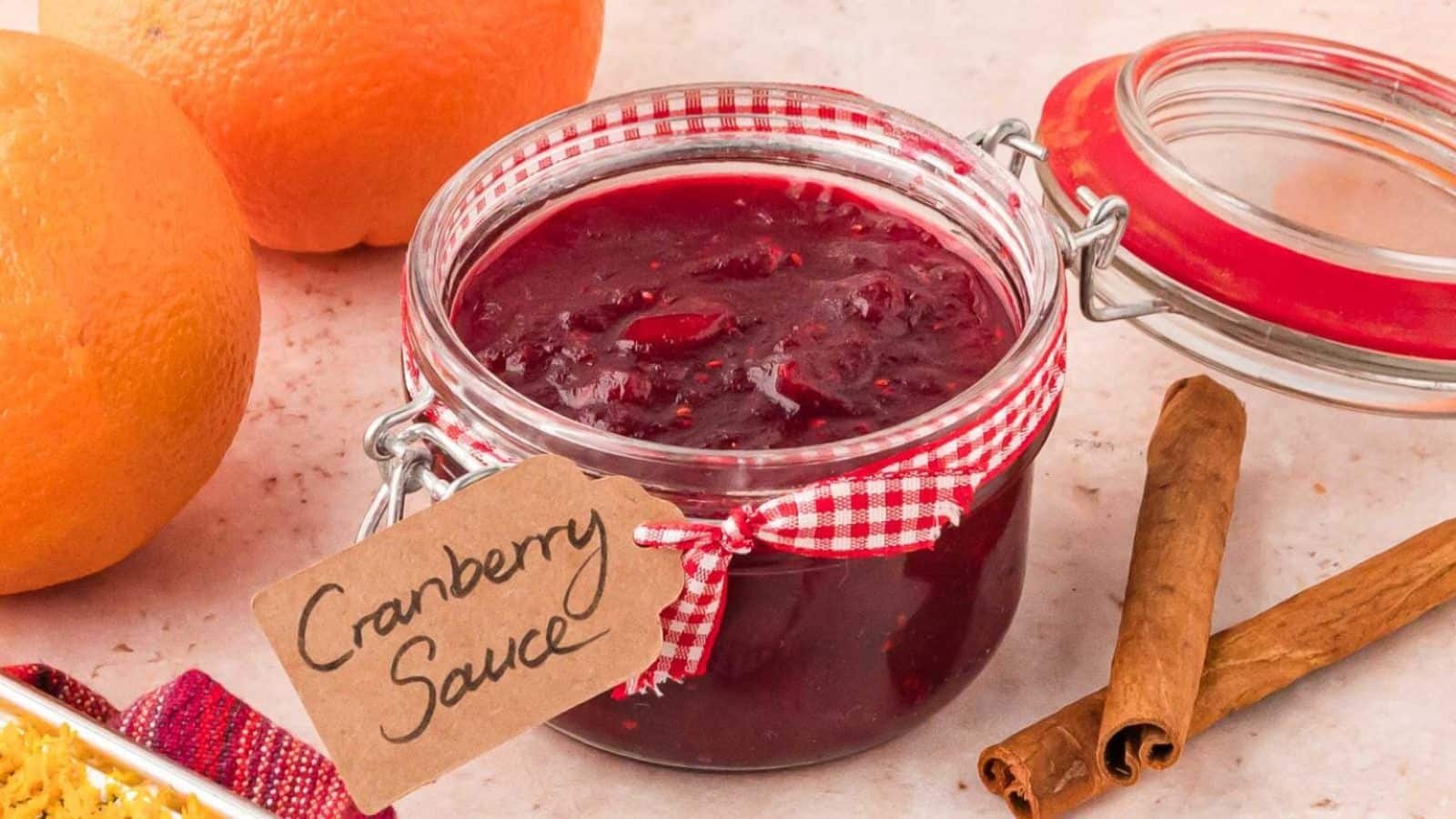 Slow Cooker Cranberry Sauce recipe by Tessie's Table.