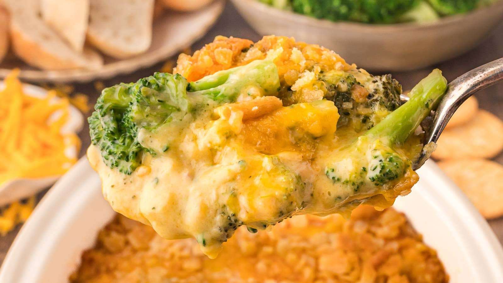 Southern Broccoli Casserole recipe by Tessie's Table.