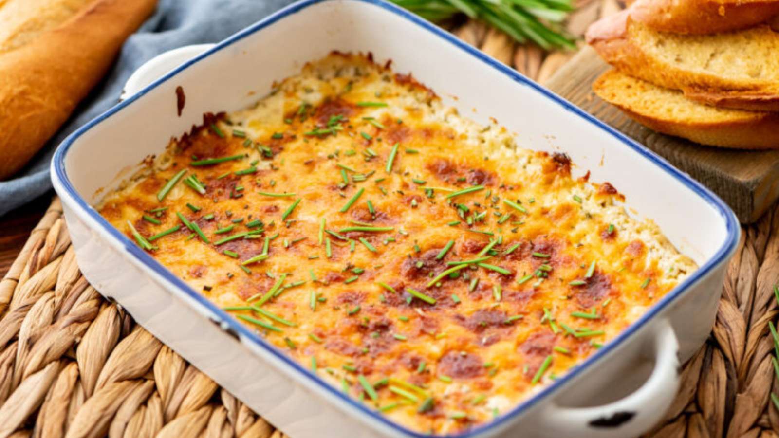 Mom's Baked Ricotta Dip recipe by The Cookin Chicks.