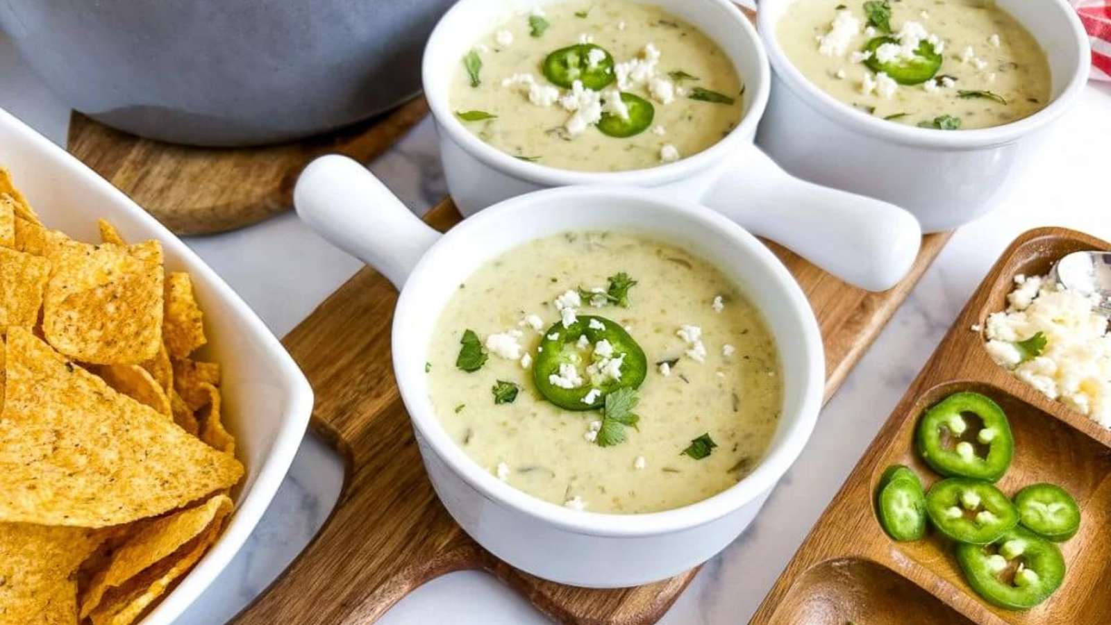 Cream Of Jalapeno Soup recipe by The Feathered Nester.