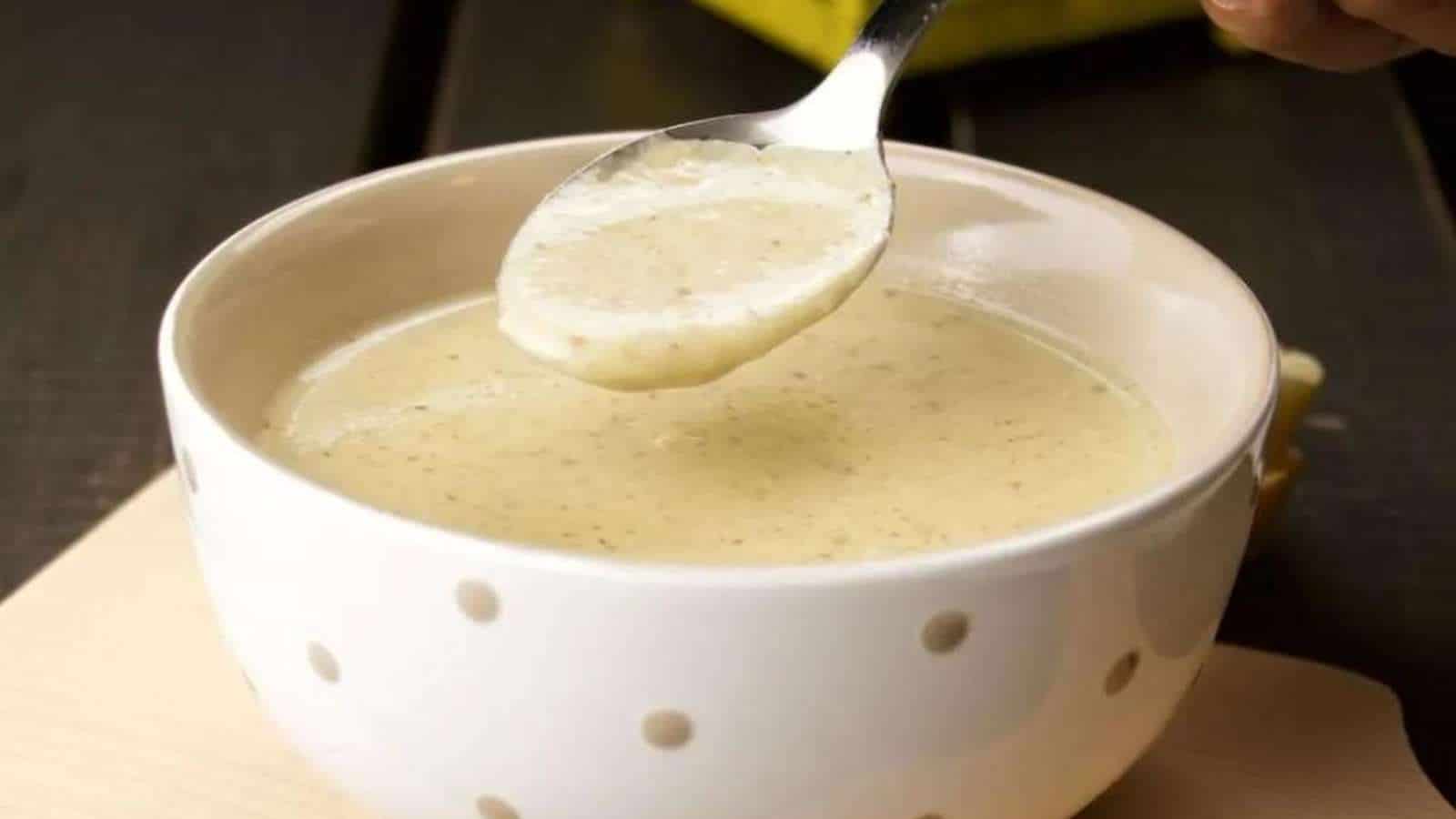 Shiitake Mushroom Soup recipe by The FoodOlic.