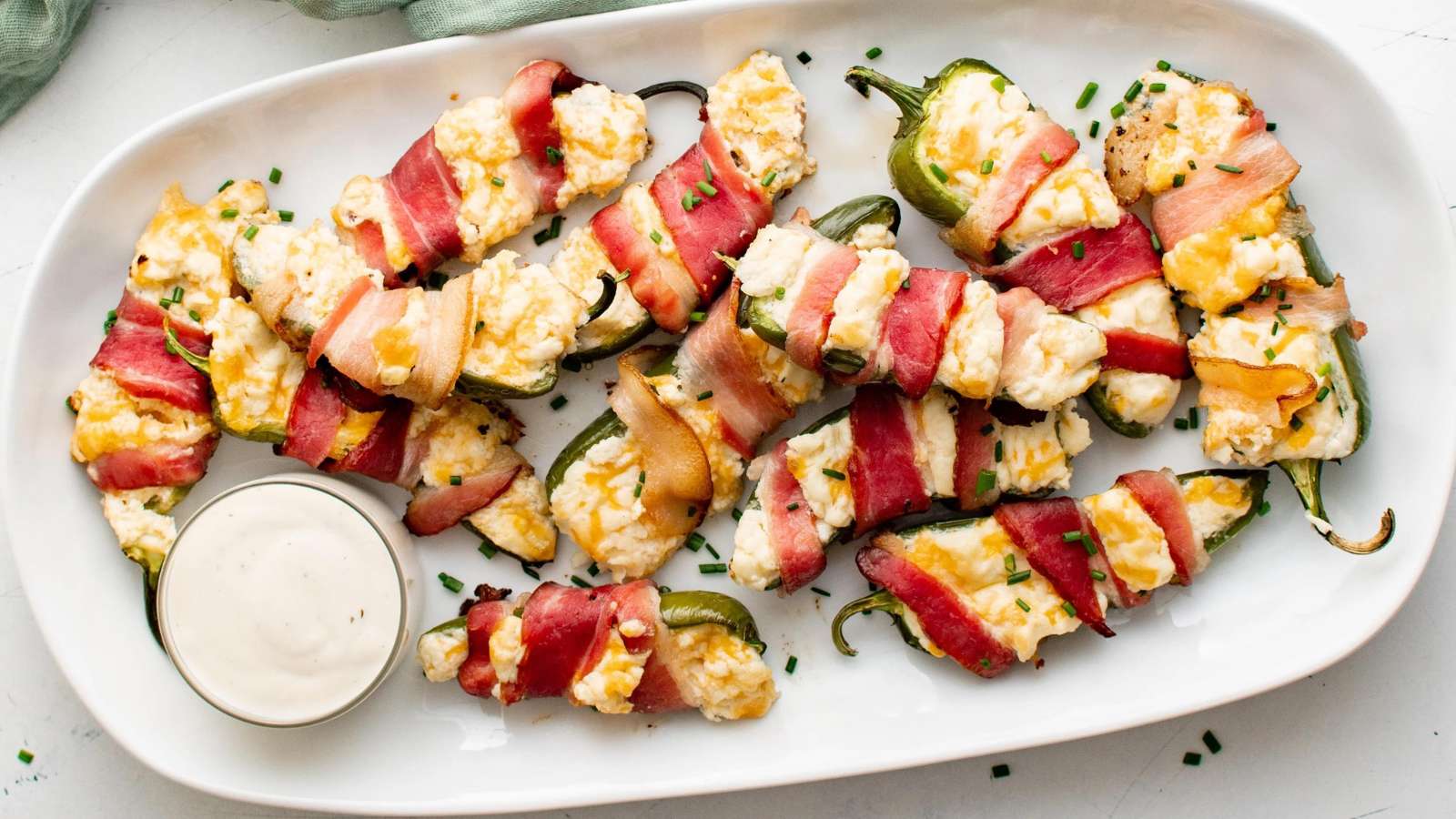 Bacon Wrapped Jalapeño Poppers recipe by The Forked Spoon.