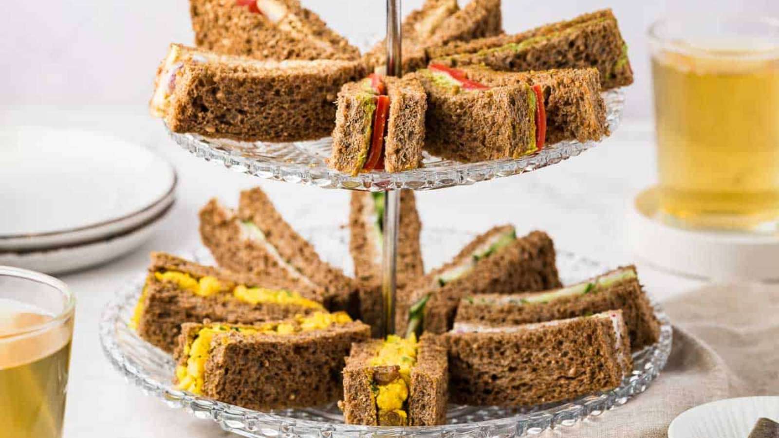 Tea Sandwiches recipe by The Fruity Jem.